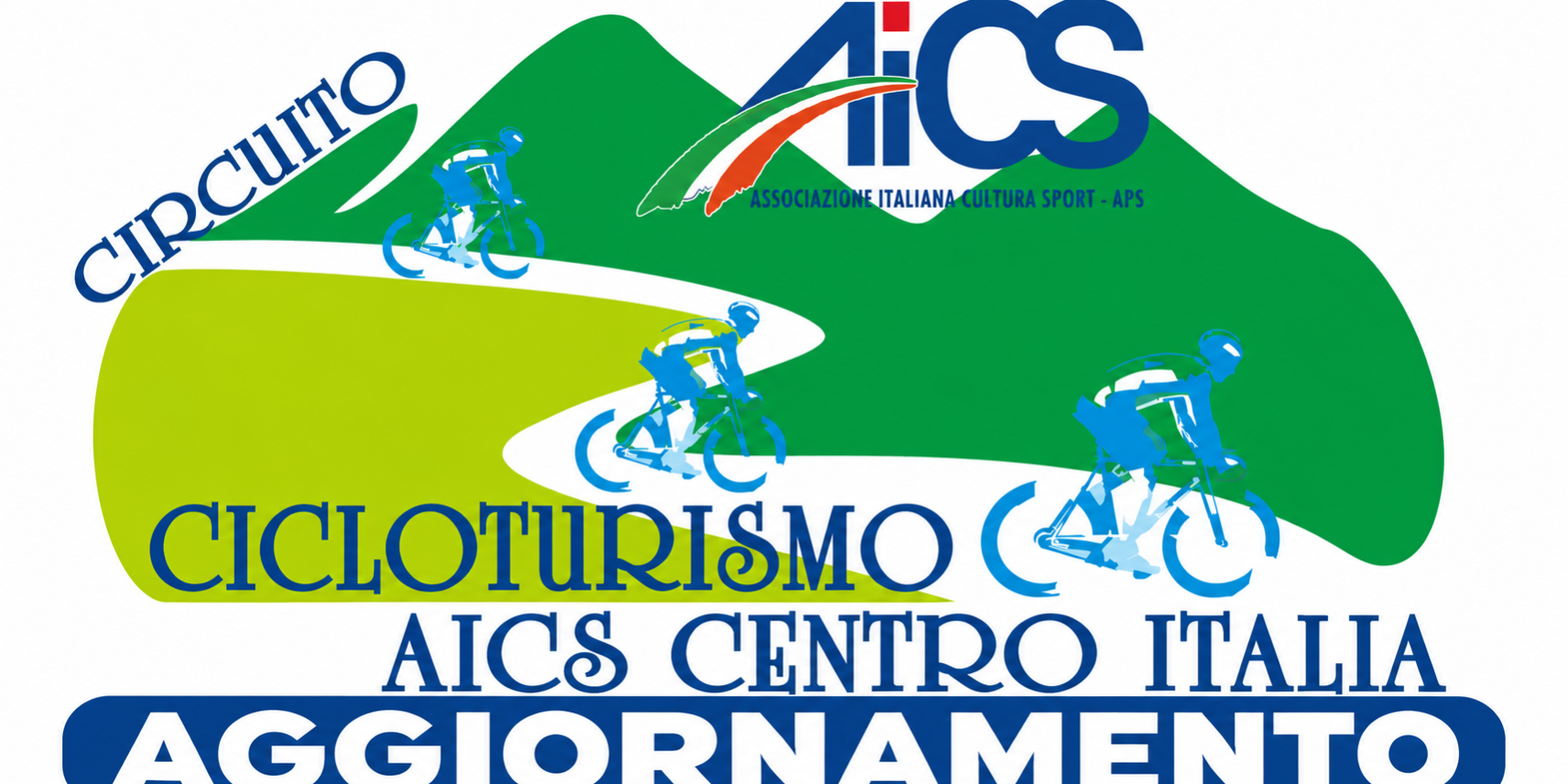 Logo AICS con banner di aggiornamento
