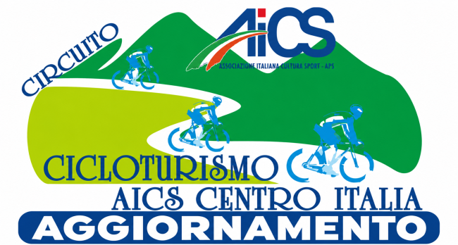 Logo AICS con banner di aggiornamento